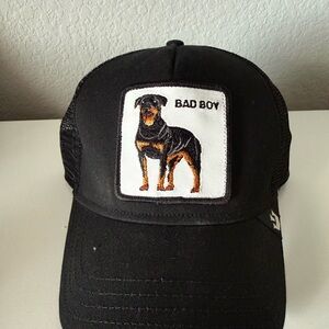 Goorin Bros Black “BAD BOY” Mesh Cap